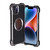 iPhone 14 Plus R-JUST RJ51 Hollow Shockproof Metal Phone Case - Dark Grey