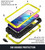iPhone 14 Pro Max R-JUST Shockproof Water Resistant Dust-proof Case with Holder - Yellow
