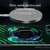 iPhone 14 Pro Max R-JUST Square Round Mirror PC+TPU Phone Case - Green