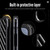 iPhone 15 Pro Max R-JUST RJ-50 Hollow Breathable Armor Metal Phone Case - Space Grey
