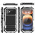 iPhone 16 Plus R-JUST Life Water Resistant Dustproof Shockproof Holder Phone Case - Silver iPhone 16 Plus R-JUST Life Water Resistant Dustproof Shockproof Holder Phone Case - Silver