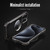 iPhone 16 Plus R-JUST RJ51 Hollow MagSafe Magnetic Metal Phone Case - Space Grey