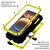 iPhone 16 Pro Max R-JUST Life Water Resistant Dustproof Shockproof Phone Case - Yellow