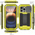 iPhone 16 Pro R-JUST Sliding Camera IP54 Life Water Resistant Holder Phone Case - Yellow iPhone 16 Pro R-JUST Sliding Camera IP54 Life Water Resistant Holder Phone Case - Yellow