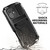 iPhone 16 R-JUST Life Water Resistant Dustproof Shockproof Phone Case - Black iPhone 16 R-JUST Life Water Resistant Dustproof Shockproof Phone Case - Black