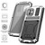 iPhone 16 R-JUST Life Water Resistant Dustproof Shockproof Phone Case - Silver iPhone 16 R-JUST Life Water Resistant Dustproof Shockproof Phone Case - Silver