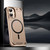iPhone 16 R-JUST RJ63 Frameless Aroma Mecha MagSafe Phone Case - Desert Gold