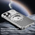 iPhone 16 R-JUST RJ-64 Aromatherapy Heat Dissipation MagSafe Phone Case with Stand - Grey