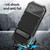 iPhone 16e R-JUST Life Water Resistant Dustproof Shockproof Holder Phone Case - Black