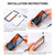 iPhone XR R-JUST Metal + Wood Frame Protective Case