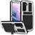 Samsung Galaxy S21+ 5G R-JUST Shockproof Water-resistant Dust-proof Metal + Silicone Protective Case with Holder - Silver