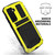 Samsung Galaxy S21+ 5G R-JUST Shockproof Water Resistant Dust-proof Metal + Silicone Protective Case with Holder - Yellow