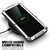 Samsung Galaxy S22 5G R-JUST Metal + Silicone Holder Phone Case - Silver