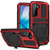Samsung Galaxy S23 5G R-JUST Life Water Resistant Dustproof Shockproof Phone Case - Red