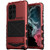 Samsung Galaxy S23 Ultra 5G R-JUST Life Water-resistant Dustproof Shockproof Phone Case - Red