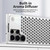 Samsung Galaxy S23 Ultra 5G R-JUST RJ58 Aromatherapy Metal Cooling Phone Case - Black