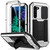 Samsung Galaxy S23+ 5G R-JUST Sliding Camera Design Life Water-resistant Dustproof Shockproof Phone Case - Silver