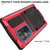Samsung Galaxy S24 Ultra 5G R-JUST Life Water-resistant Dustproof Shockproof Phone Case - Red