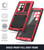 Samsung Galaxy S24 Ultra 5G R-JUST Life Water-resistant Dustproof Shockproof Phone Case - Red