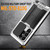 Samsung Galaxy S24 Ultra 5G R-JUST Sliding Camera Life Water Resistant Holder Phone Case - Silver