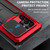 Samsung Galaxy S25 Ultra 5G R-JUST Sliding Camera Life Water Resistant Holder Phone Case - Red