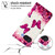 Google Pixel 9a 3D Painting Horizontal Flip Leather Phone Case - Rose Butterfly Google Pixel 9a 3D Painting Horizontal Flip Leather Phone Case - Rose Butterfly