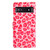 Google Pixel 9a 3D Pattern Leather Phone Case - Pink Leopard Print
