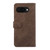 Google Pixel 9a ABEEL Color Block Magnetic RFID Leather Phone Case - Brown-Blue Google Pixel 9a ABEEL Color Block Magnetic RFID Leather Phone Case - Brown-Blue