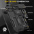 Google Pixel 9a Armor PC + TPU Camera Shield Phone Case - Black Google Pixel 9a Armor PC + TPU Camera Shield Phone Case - Black