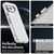 Google Pixel 9a Candy PC Hybrid TPU Shockproof Phone Case - White