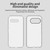 Google Pixel 9a Candy PC Hybrid TPU Shockproof Phone Case - White