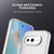 Google Pixel 9a Candy PC Hybrid TPU Shockproof Phone Case - White