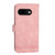 Google Pixel 9a Dierfeng Dream Line TPU Hybrid PU Leather Phone Case - Pink Google Pixel 9a Dierfeng Dream Line TPU Hybrid PU Leather Phone Case - Pink