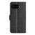 Google Pixel 9a Dual-side Magnetic Buckle Horizontal Flip Leather Phone Case - Black