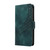 Google Pixel 9a Embossed Rhombus Starry Leather Phone Case - Green