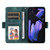 Google Pixel 9a Embossed Rhombus Starry Leather Phone Case - Green