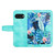Google Pixel 9a Floral Pattern Leather Phone Case with Lanyard - Green