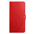 Google Pixel 9a Flower Embossed Leather Phone Case - Red