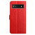 Google Pixel 9a Flower Embossed Leather Phone Case - Red