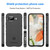 Google Pixel 9a Full Coverage Shockproof TPU Phone Case - Black