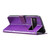 Google Pixel 9a Glitter Powder Flip Leather Phone Case - Purple