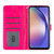 Google Pixel 9a Glitter Powder Flip Leather Phone Case - Rose Red