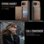 Google Pixel 9a JEEHOOD J06 British Style RFID MagSafe Card Bag PU Phone Case - Brown