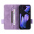 Google Pixel 9a Magnetic Clasp Leather Phone Case - Purple