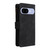 Google Pixel 9a Multifunctional Multi-Card Wallet Phone Leather Case - Black