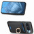 Google Pixel 9a Retro Cross Leather Ring Vertical Insert Card Bag MagSafe Phone Case - Black