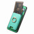 Google Pixel 9a Retro Cross Leather Ring Vertical Insert Card Bag MagSafe Phone Case - Green