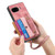 Google Pixel 9a Retro Cross Wristband Wallet Leather Back Phone Case - Pink