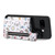 Google Pixel 9a Retro Painted Zipper Wallet Back Phone Case - Black