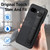 Google Pixel 9a Retro Wristband Holder Leather Back Phone Case - Purple